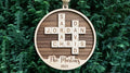 Family Names Crossword Ornament
